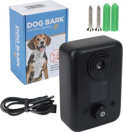 Anti Blaf Apparaat - Ultrasoon - Oplaadbaar & Automatische Werking - Zonder Schok + Waterbestendig - Voor Alle Honden - Binnen & Buiten