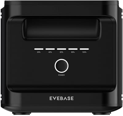 EveBase® Move 1800 Expansion Battery - LiFePO4 Accucapaciteit 1,5 kWh (Maximaal tot 4,6 kWh) - Uitbreiding voor EveBase Move 1800 Powerstation