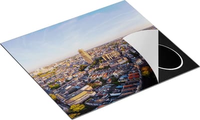 Chefcare Inductie Beschermer Utrecht vanuit de Lucht - 60x50 cm - Afdekplaat Inductie - Kookplaat Beschermer - Inductie Mat