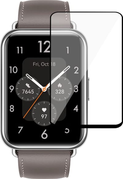 Geschikt voor Huawei Watch Fit 2 Screenprotector - Beschermglas Geschikt voor Huawei Fit 2