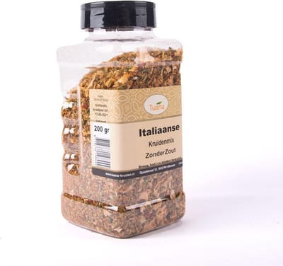 Tuana Kruiden - Italiaanse Kruiden - Strooibus 200 Gram - Tuanashop - GP-I-0004