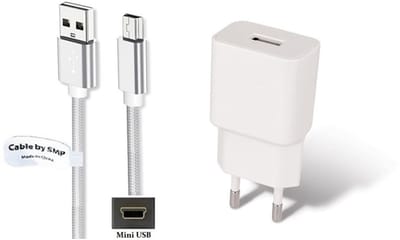 OneOne 2A lader + 1,0m sterke Mini USB snoer. Oplader adapter past op Praktica DVC5.1, DVC 5.1 HD, DVC5.2, DVC 5.2 FHD, DVC5.4, DVC 5.4 FHD, DVC 5.4 HDMI, DVC5.95, DVC 5.95 HDMI, DVC5.7, DVC 5.7 FHD