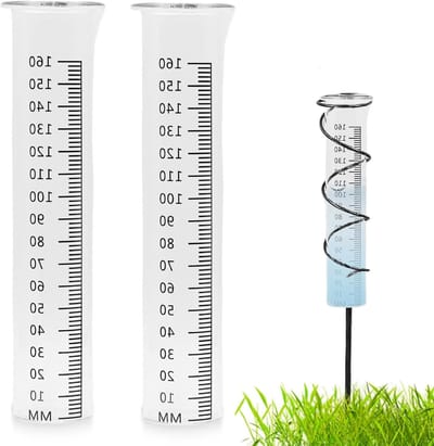 Regenmeter - Borosilicaatglas - Vorstbestendig - Duidelijke schaal - Voor Tuinen en Buiten