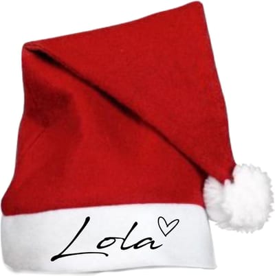 Kerstmuts met naam - kerstmuts gepersonaliseerd
