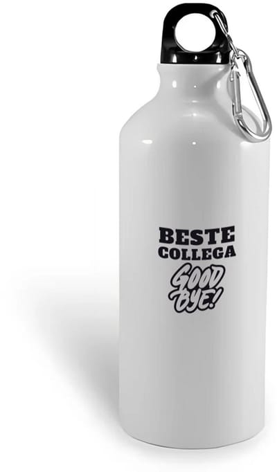 Hacebo® - Beste collega waterfles - Beste collega - teamgenoot - afscheid - water fles - 400ML