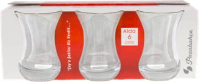 Pasabahce | Caybardagi | Turkse Theeglazen 160 ml | espressoglazen | koffieglazen | 6 stuks