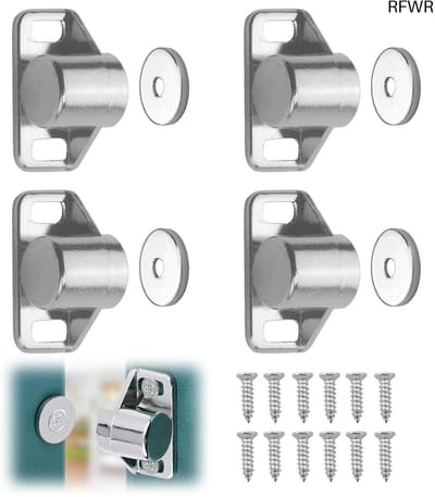 RFWR® Magneetsnappers voor Deuren en Meubels - Set van 4 Deurmagneet Sluiters