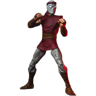 NECA Teenage Mutant Ninja Turtles (Mirage Comics) Action Figure Foot Ninja Classic Colors 18 cm Action Figuur