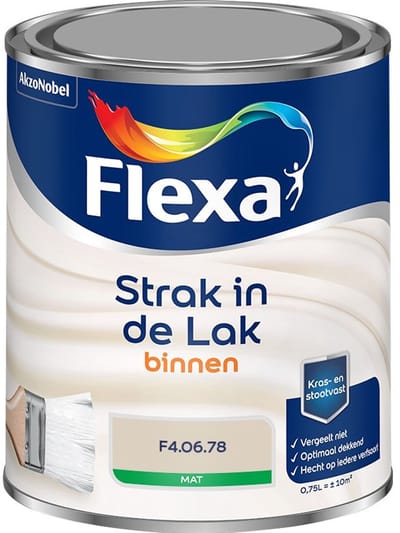 Flexa - Strak In De Lak Binnenlak Mat - F4.06.78 - Mengverf - 750 Ml