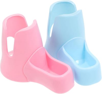 Waterkoker Beugelset - Waterfleshouder Dier - Huisdier Verzorging - Drie-in-één Ontwerp - Compact Formaat - Diverse Kleuren
