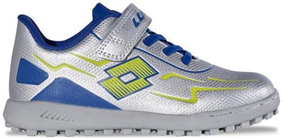 Lotto KOBATO K voetbalschoenen voor kinderen 2601520T 8050 Zilver/Blauw