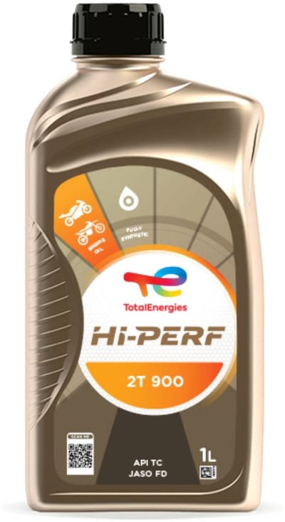 Total Hi-Perf 900 2-takt motorfiets olie 1 liter
