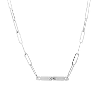 Go Dutch Label Oorknoppen round link zilver
