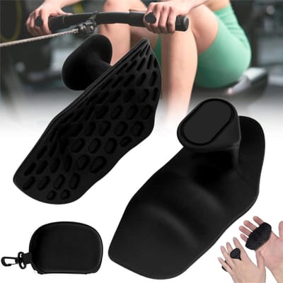 Ergonomische Vingerloze Fitness Handschoenen voor Gewichtheffen, Training en Bescherming van de Handen