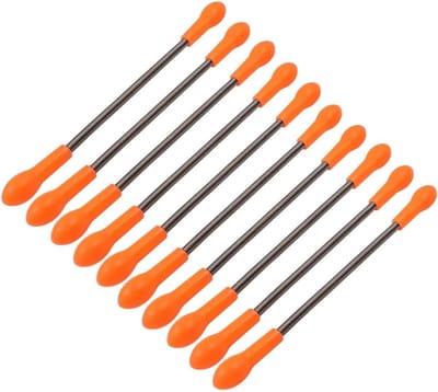 Gezichtshaar Verwijderaar - Draad Epilator Set - Gezichtsreiniging - Veerbelast Ontwerp - 19 cm Lengte - Oranje