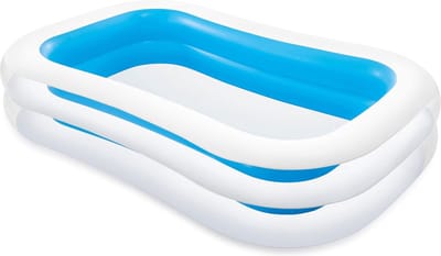 zwemcentrum opblaasbaar zwembad, 103 "x 69" x 22 "(verschillende kleuren: blauw of groen)