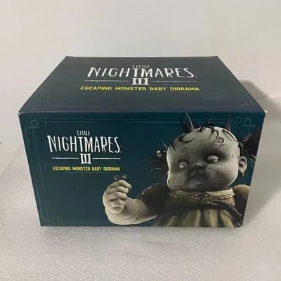 Nieuwe Exclusieve Little Nightmares 3 Monster Baby Standbeeld - Nieuwste Aankomst Verzamelfiguur voor Game Fans Duurzaam gray