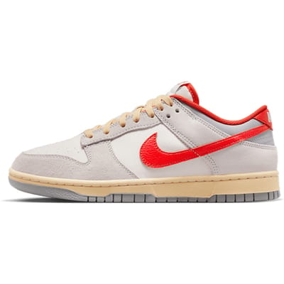 Nike Dunk Low Athletic Department - Picante Red Unisex Sneakers Grijs Zeil Photon-Dust FJ5429-133 40
