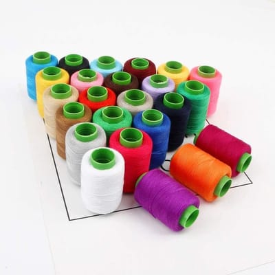 Naaigaren Set - Borduurdraad Katoen - Huis & Hobby - Zacht en Duurzaam - 15g Stuks - Grijs