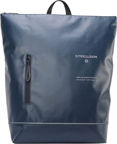 strellson Vrije tijd rugzak Rugzak met laptopvak Stockwell 2.0 Greg Backpack Dark Blue Donkerblauw
