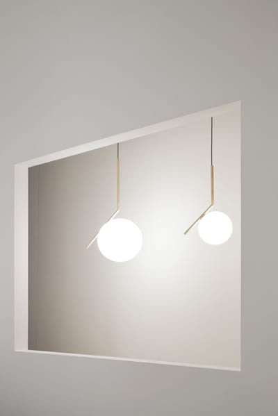 Flos - IC S hanglamp - L - messing - goud