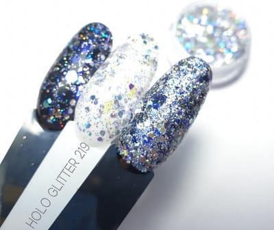 Nailart Glitters - Nagel glitters - Korneliya HOLO Glitter Mix 219