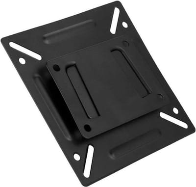 Muur TV-beugel - TV-beugel 14-32 inch - Steunmuur - Solide - Grote belasting - Eenvoudige installatie - Brede compatibiliteit - Thuis en kantoor - Zwart - Geschikt voor LCD TV's.