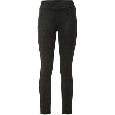ESMARA Dames jegging in suèdelook (Zwart, 34)