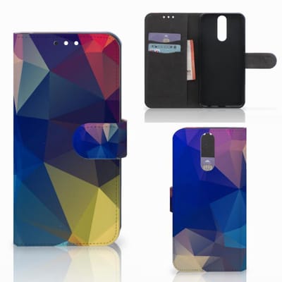 Samsung Galaxy A30 Book Case Polygon Dark