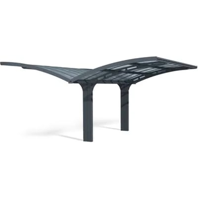 Palram | Canopia Carport Arizona Breeze 5000 - Dubbel - Antraciet - 578x495x273,5cm