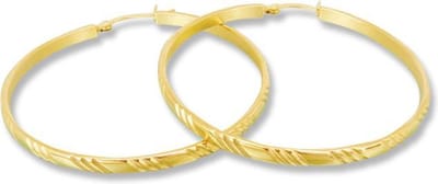Amanto Oorbellen Dessy GL - 316L Staal - Oorring - 3,5mm - ∅44mm