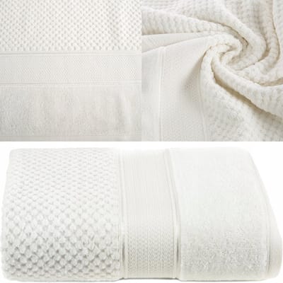 Luxe Katoenen Handdoek 30x50cm 500 GSM - Zacht & Absorberend - Crème