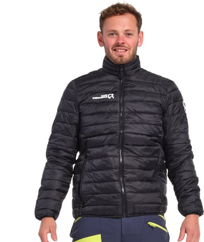 Rock Experience FORTUNE PADDED Heren Outdoorjas Zwart L - Donsjas