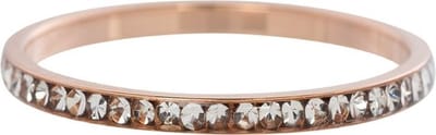 iXXXi invulring Zirkonia Crystal R02501 Goud, Zilver, Rosé of zwart (2MM)