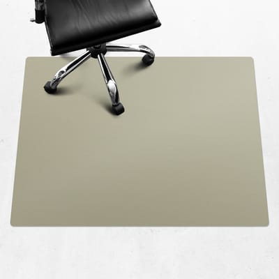 Wallfluent - Vloerbeschermer Gedroogde olijven - 120x90 cm - Lichtgroen Bureau Stoel Mat - Rechthoekig - Mótif Vloerbeschermer-Computer Stoel Mat-Werkplekdecoraties - Pastel- en aardse kleuren
