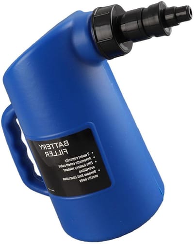 Auto Accuvuller - Accu Bijvuller - Accu Onderhoud - Snelstroom Ontwerp - 2 Liter - Transparant