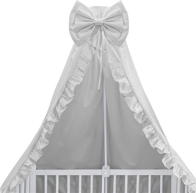 Babybam Hemeltje Ruffle Lichtgrijs