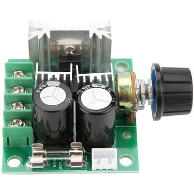12V40V 10A PWM DC Motorregelaar Traploze Variabele Snelheid Schakelaar Module