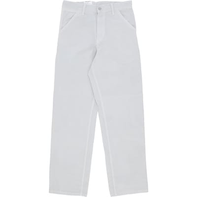 Lange herenbroek met enkele knie Sonic Silver Garment Dyed