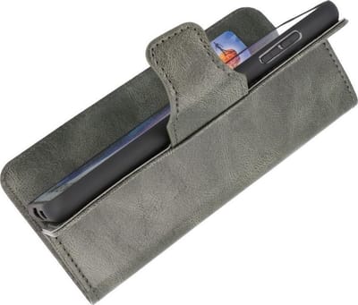 Zakelijke Book Case Telefoonhoesje - Portemonnee Hoesje - Pasjeshouder Wallet Case - Geschikt voor Honor 50 SE - Donker Groen