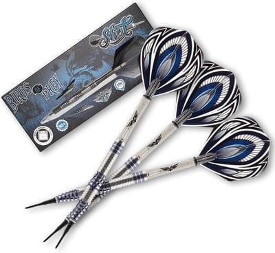 Dartpijlen Set - Soft Tip - Precisie Werpen - 90% Tungsten Vaten - 19 Gram - Zilverkleurig