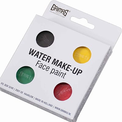 Grimas Water Make-up - 4 x 2,5 ml