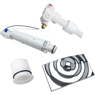 GROHE ombouwset 38815 voor 14 l - spoelreservoir chroom, 38815000