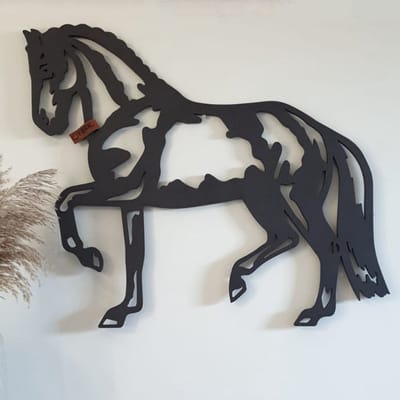 FBRK. Geometrische Dressage Horse - Wood