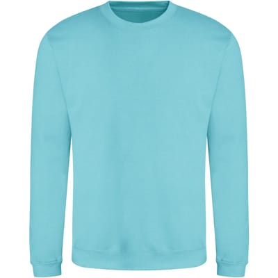 Just Hoods - AWDis Sweat - Turquoise Surf maat XS
