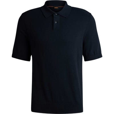 Boss Heren polo (Donkerblauw)