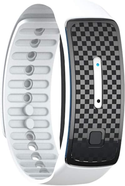 Ultrasone Muggenspray Armband, Natuurlijke Waterdichte Strap, Oplaadbaar en Veilig voor Kinderen en Volwassenen