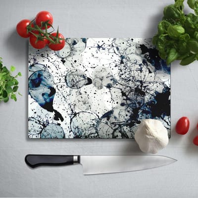 Glassnijplank - Abstract - Glazen Snijplanken - 35x25 cm - 4 mm
