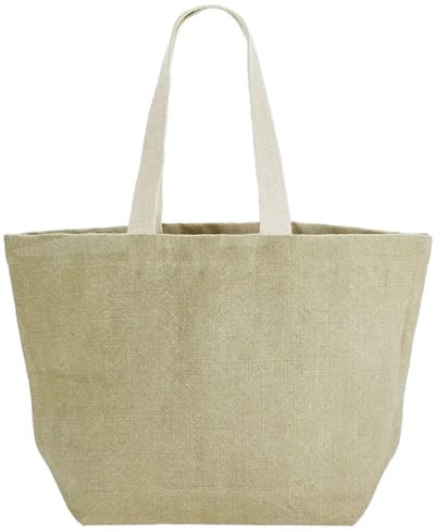 Jute strandtas Westford Mill Soft Washed