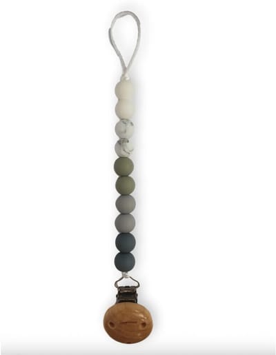 Chewies&more Silicone Speenkoord Ombre Sage